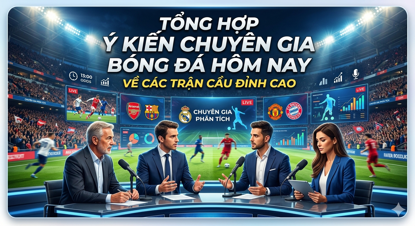 ý kiến chuyên gia bóng đá hôm nay